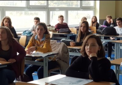 AWARENESS RAISING SESSION IN HIGH SCHOOL “ULPIANA'” IN LIPJAN